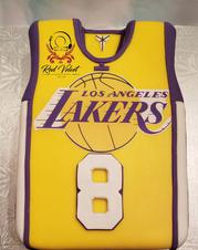 Lakers Jersey Cake