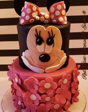 Minnie Mouse 2nd Birthday Cake