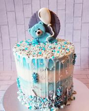 Teddy Bear Loaded Drip Cake