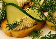 Cucumber Crostini