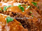 Meatloaf with Brown Gravy