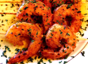 Shrimp Scampi Skewers